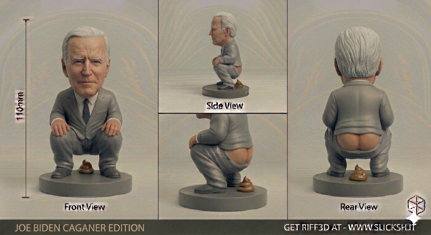 Anti-Gravity Figurine, front view