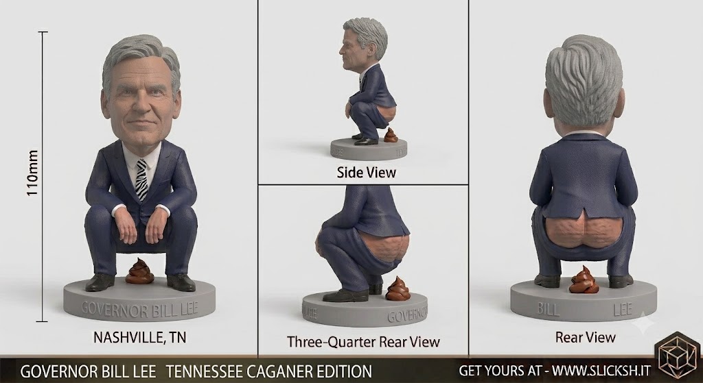 Anti-Gravity Figurine, front view