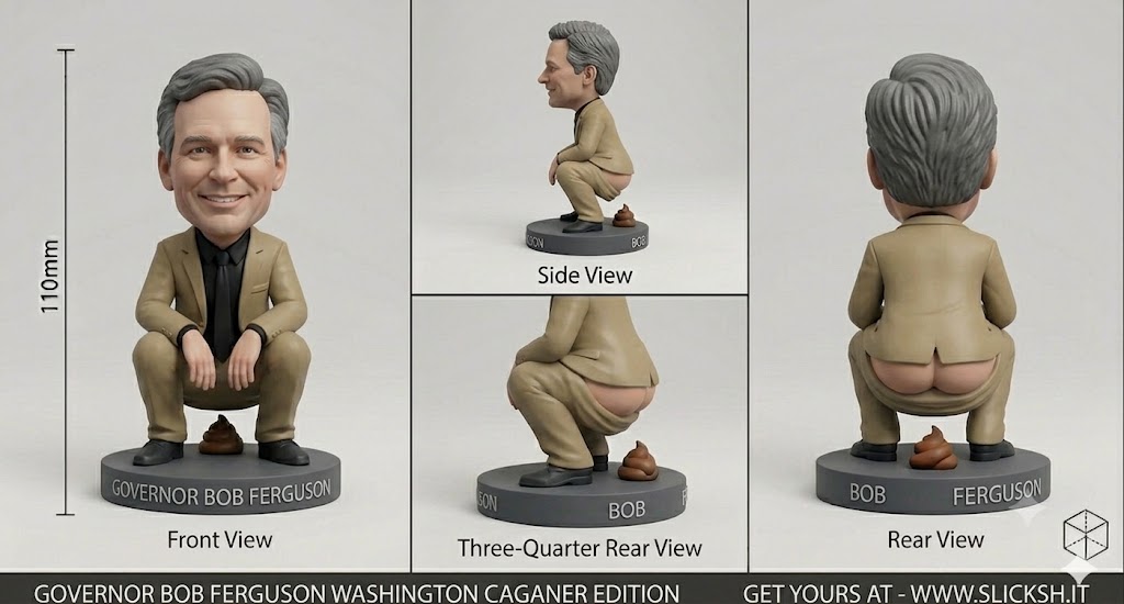 Anti-Gravity Figurine, front view