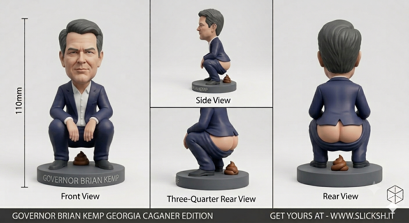 Anti-Gravity Figurine, front view