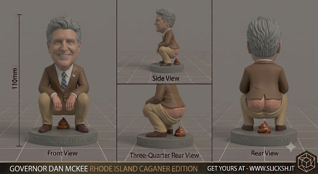Anti-Gravity Figurine, front view