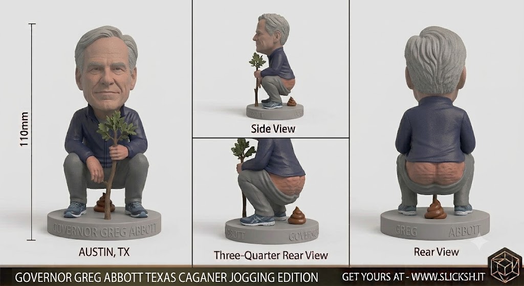 Anti-Gravity Figurine, front view