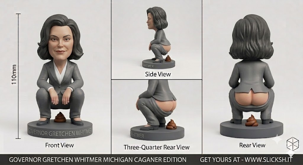 Anti-Gravity Figurine, front view