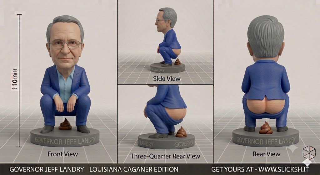 Anti-Gravity Figurine, front view