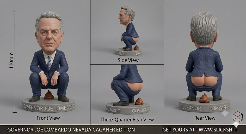 Anti-Gravity Figurine, front view