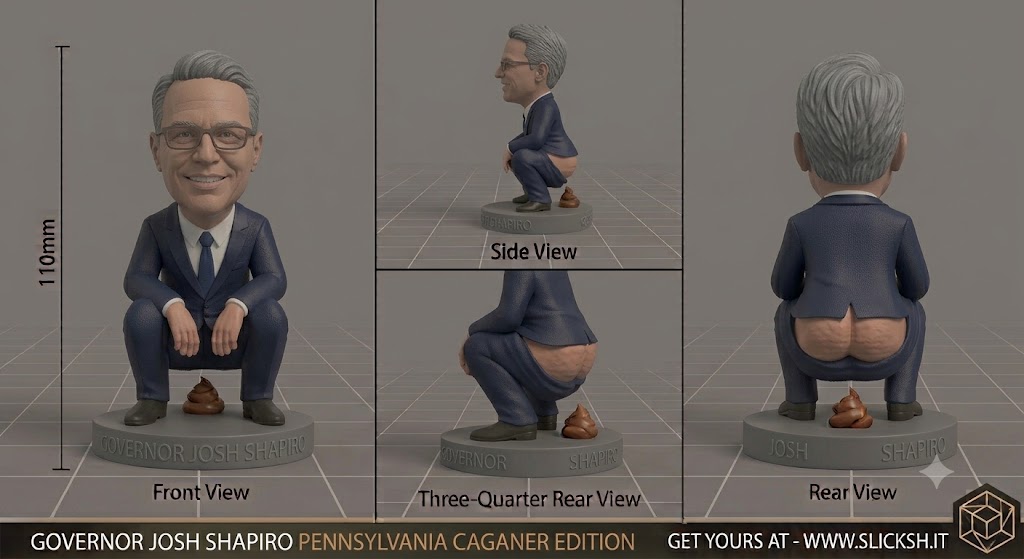 Anti-Gravity Figurine, front view