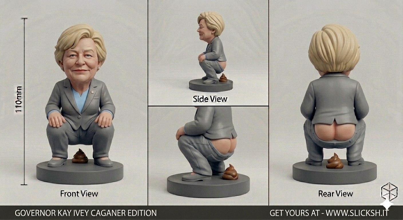 Anti-Gravity Figurine, front view