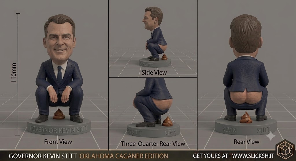Anti-Gravity Figurine, front view