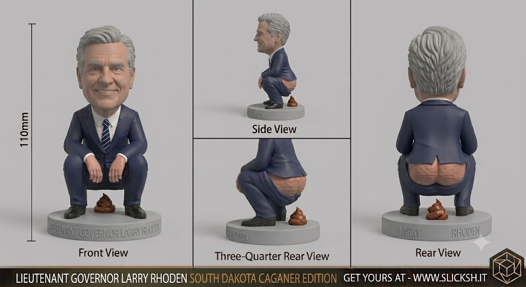 Anti-Gravity Figurine, front view