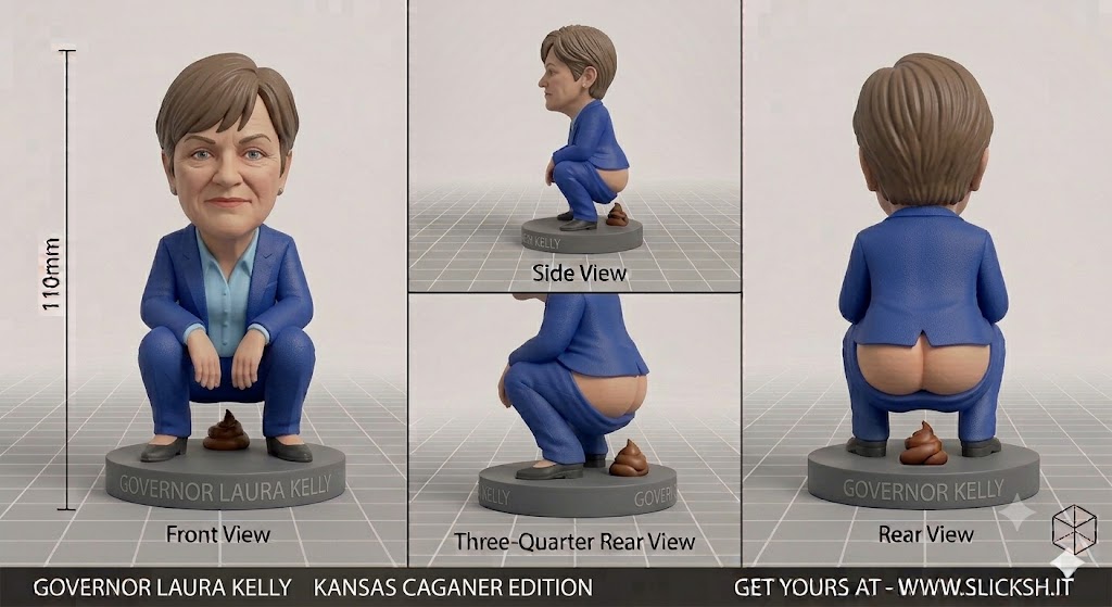 Anti-Gravity Figurine, front view