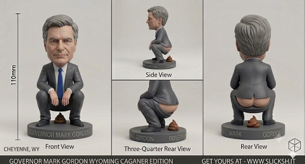 Anti-Gravity Figurine, front view