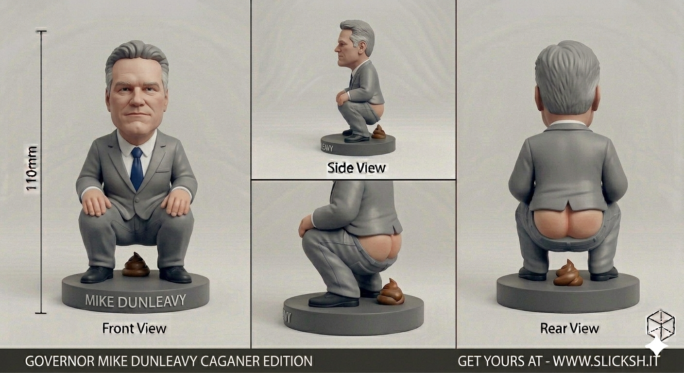 Anti-Gravity Figurine, front view