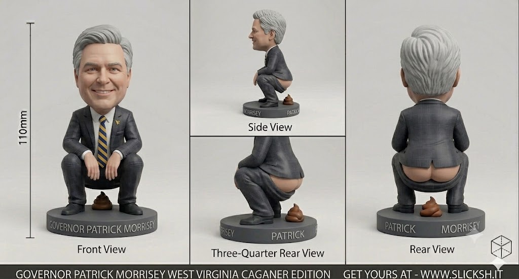 Anti-Gravity Figurine, front view