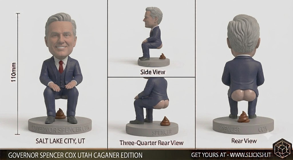 Anti-Gravity Figurine, front view