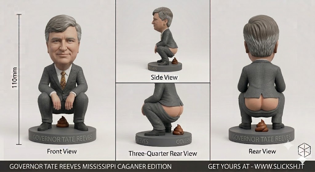 Anti-Gravity Figurine, front view