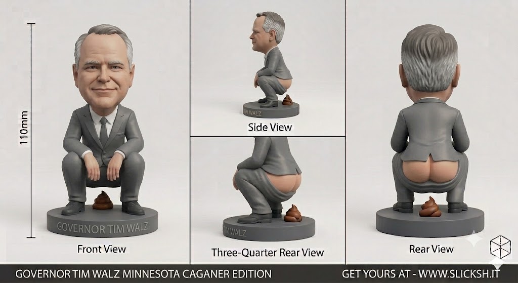 Anti-Gravity Figurine, front view