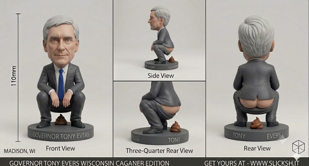 Anti-Gravity Figurine, front view